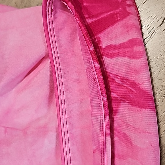 ZYIA Hendrix Mesh Light n Tight Hot Pink Tie Dye Legging Capris Size 6-8 - Picture 8 of 10